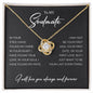 To My Soulmate | I Will Love You Always & Forever - Love Knot Necklace