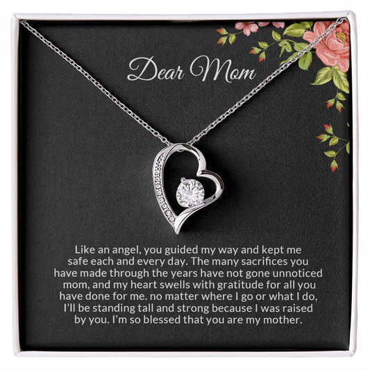 To My Mom | I'm So Blessed That You Are My Mother - Forever Love Necklace